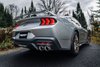 S7280304 Cat-Back Exhaust System 3 in., Dual Rear Exit, Quad Tips, Street Version Fits Select Ford Mustang - image 3