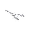 S7282304 Cat-Back Exhaust System 3 in., Dual Rear Exit, Quad Tips, Race Version Fits Select Ford Mustang