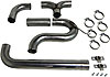 XP Series T409 Stainless Smoker Stack System 2007.5-2009 Dodge Ram 2500/3500 for Cummins 6.7L - image 1