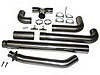 Installer Series Aluminized Smoker Stack System 1994-2002 Dodge Ram 2500/3500 for Cummins 5.9L - image 1