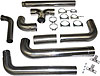 XP Series T409 Stainless Smoker Stack System 2003-2007 Ford F-250/350 Powerstroke 6.0L - image 1