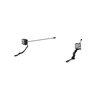 Amber Spot Beam LED Hood Mount Ditch Light Kit for 2025-2026 Ram 1500 [Black] - image 2
