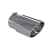 Exhaust Tip Angled Rolled End - image 1
