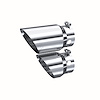 Exhaust Tip 4IN. inlet 5IN. Tip Cover Set Ford F250/350/450 6.4 L - image 1