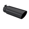 Monster Exhaust Tip Angled Rolled End - image 1