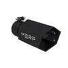 T5169BLK Black Series Universal 3 in. Hexagon Shaped Exhaust Tip - image 1