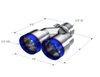 T5170BE Exhaust Tip 2.5 in. Inlet Burnt End - image 2