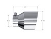 T5184 Exhaust Tip Single Wall 5 in. OD. 3 in. Inlet - image 2
