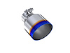 T5191BE Exhaust Tip Single Wall 4.5 in. OD. 2.5 in. Inlet Burnt End - image 1
