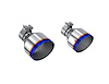 T5202BE Exhaust Tip Single Wall 5 in. OD. 2.125 in. Inlet, Burnt End Fits Select Toyota 86, GR86, Subaru BRZ - image 1