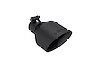 T5203BLK Exhaust Tip Angled 2.5 in. Inlet, 5 in. Od, 8 in. Length Black