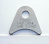 4130 1/8in THK 1/4in HOLE 1/2in HT 1 1/4in TUBE RADIUS CHASSIS TAB - QTY 20 - image 1