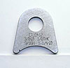 4130 1/8in THK 3/8in HOLE 9/16in HT 1 1/4in TUBE RADIUS CHASSIS TAB - QTY 20 - image 1