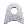 4130 1/8in THK 3/8in HOLE 9/16in HT 1 1/4in TUBE RADIUS CHASSIS TAB - QTY 4 - image 1