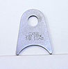 4130 1/8in THK 3/8in HOLE 7/8in HT 1 1/4in TUBE RADIUS CHASSIS TAB - QTY 20 - image 1