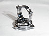 HOUSING END, SCALLOPED, FITS OLDS-PONTIAC BEARING AND BRAKE FLANGE-PR - image 1