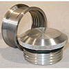 Pro-Style Weld-In Cap and Bung 2-1/2" Diamater - image 1