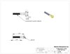 Threaded Clevis Post threaded 1/4-28 NF right hand - image 2