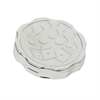 RADIATOR CAP 16LB CHROME FIRE & DICE - image 1
