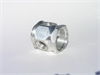 -20AN O-RING BOSS PORTED EXTENTION -8AN PORTS BLACK - image 1