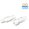 Emergency Break-Away Fitting White - image 1