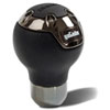 Gotham Shift Knob Top Grain Black Leather - image 1