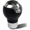 GTR 2 Shift Knob Top Grain Black Leather w/ Rubberized Top - image 1