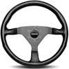 Monte Carlo Steering Wheel Black Leather - image 1