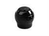 Nero Shift Knob Top Grain Black Leather - image 1