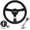 Mod N35 Steering Wheel Kit Includes Mod N35 Steering Wheel w/Black Suede Grip - image 1