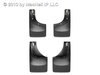 NO DRILL MUDFLAPS BLACK FORD F-150 2004-2008 NO FENDER FLARES; REAR MUDFLAP WILL NOT FIT FLARESIDE S - image 3