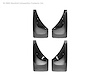 NO DRILL MUDFLAPS BLACK CHEVROLET SILVERADO 2001-2006 WILL NOT FIT WITH FENDER FLARES/TRIM - image 1