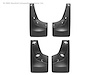 NO DRILL MUDFLAPS BLACK GMC SIERRA 2007-2007 WILL NOT FIT WITH FENDER FLARES/TRIM. WILL FIT WITH FAC - image 1
