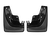NO DRILL MUDFLAPS BLACK JEEP GRAND CHEROKEE 2011-2016 DOES NOT FIT HIGH ALITITUDE SRT OR SUMMIT MODE - image 1