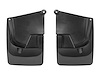 NO DRILL MUDFLAPS BLACK TOYOTA RAV4 2016-2017 - image 1