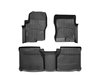 FRONT/REAR FLOORLINERS BL NISSAN FRONTIER 2008-2011 FITS EXTENDED CAB WITH TWO RETENTION HOOKS ON DR - image 3