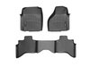 FRONT/REAR FLOORLINERS BL DODGE RAM 1500 2012-2013 QUAD CAB; DOES NOT FIT MODELS WITH FLOOR MOUNTED - image 2