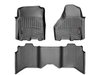 FRONT/REAR FLOORLINERS BL DODGE RAM 1500 2012-2017 CREW CAB; VEHICLES WITH HOOKS ON DRIVER AND PASSE - image 2