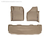FRONT/REAR FLOORLINERS TA FORD F-250/F-350/F-450/F-550 2008-2010 FITS SUPER CREW WITHOUT MANUAL 4X4 - image 1