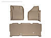 FRONT/REAR FLOORLINERS TA FORD F-250/F-350/F-450/F-550 2008-2010 FITS SUPER CAB EXTENDED CAB ONLY. W - image 1