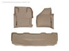 FRONT/REAR FLOORLINERS TA FORD F-250/F-350/F-450/F-550 2008-2010 FITS SUPER CREW WITH MANUAL 4X4 FLO - image 3