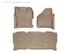 FRONT/REAR FLOORLINERS TA FORD F-250/F-350/F-450/F-550 2008-2010 FITS SUPER CAB EXTENDED CAB ONLY. W - image 3