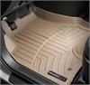 Front and Rear Tan Floor Liners for 2018 Jeep Wrangler JL Unlimited - image 1