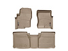 FRONT/REAR FLOORLINERS TA NISSAN FRONTIER 2005-2017 FITS EXTENDED CAB WITH TWO RETENTION HOOKS ON DR - image 1