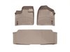 FRONT/REAR FLOORLINERS TA CHRYSLER TOWN & COUNTRY VAN 2011-2016 FITS STOW & GO OR SWIVEL & GO VEHICL - image 3