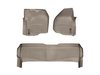 FRONT/REAR FLOORLINERS TA FORD F-250/F-350/F-450/F-550 2011-2016 FITS SUPER CREW WITH RAISED FORWARD - image 3