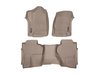 FRONT/REAR FLOORLINERS TA CHEVROLET SILVERADO 1500 2014-2017 FITS CREW CAB FITS MODELS WITH 2ST ROW - image 3