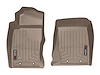 FRONT FLOORLINER TAN JAGUAR F-TYPE 2016-2017 FITS COUPE AND CONVERTIBLE - image 1