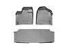 FRONT/REAR FLOORLINERS GR CHRYSLER TOWN & COUNTRY VAN 2011-2016 FITS STOW & GO OR SWIVEL & GO VEHICL - image 1
