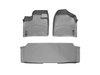 FRONT/REAR FLOORLINERS GR CHRYSLER TOWN & COUNTRY VAN 2011-2016 FITS STOW & GO OR SWIVEL & GO VEHICL - image 3